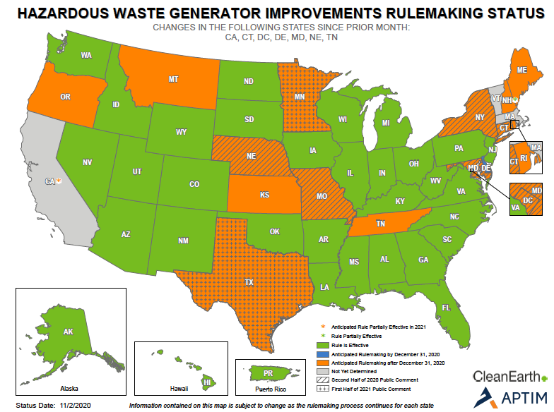 Florida Adopts Aerosols as Universal Waste Rule Clean Earth